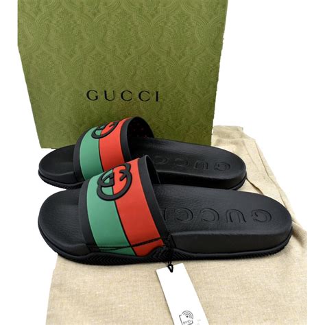 how to clean rubber gucci slides|Gucci interlocking slides review.